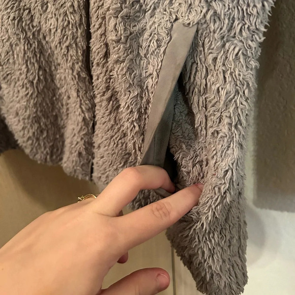 Patagonia Los Gatos Fleece Zip Up jacket Salt Gray Women’s Size Xs Lined Pockets - Picture 6 of 10